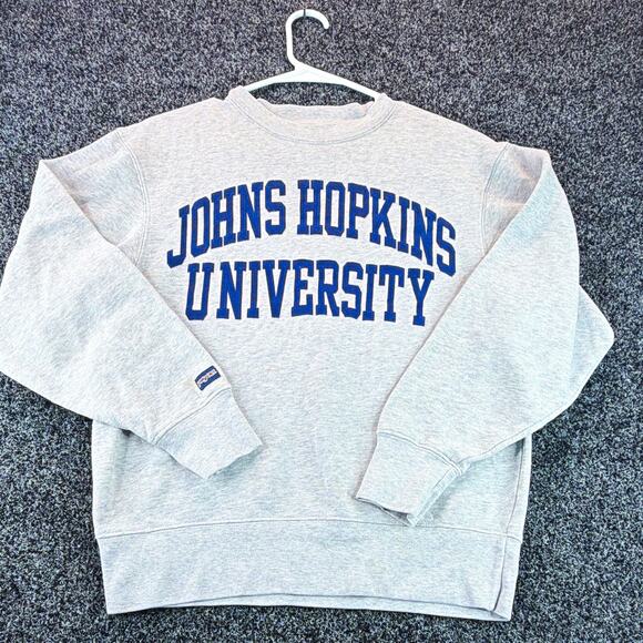 Jansport Other - JanSport Johns Hopkins University Crewneck Sweatshirt Mens S Gray NCAA